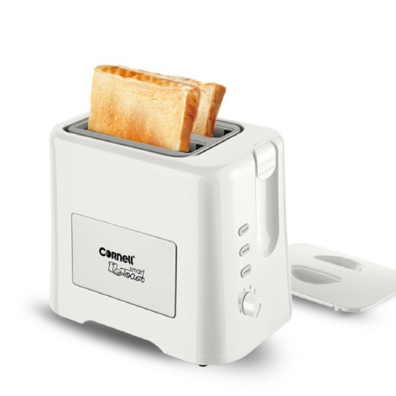 CORNELL Pop Up BREAD TOASTER WHITE CT-EDC2000WH